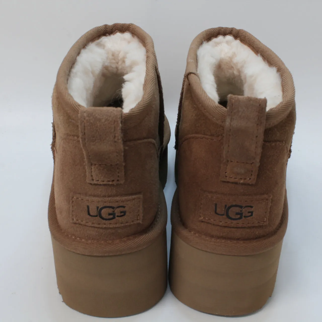 Womens UGG Classic Ultra Mini Platform Chestnut Uk Size 6